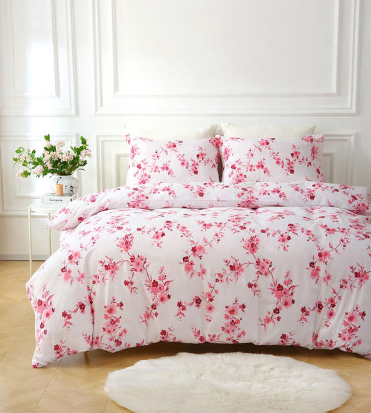 Blossom duvet sets quilt cover pillow cases oriental Japanese design