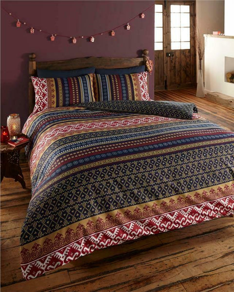 Moroccan style duvet cover sets aztec geometric boho ethnic bedding