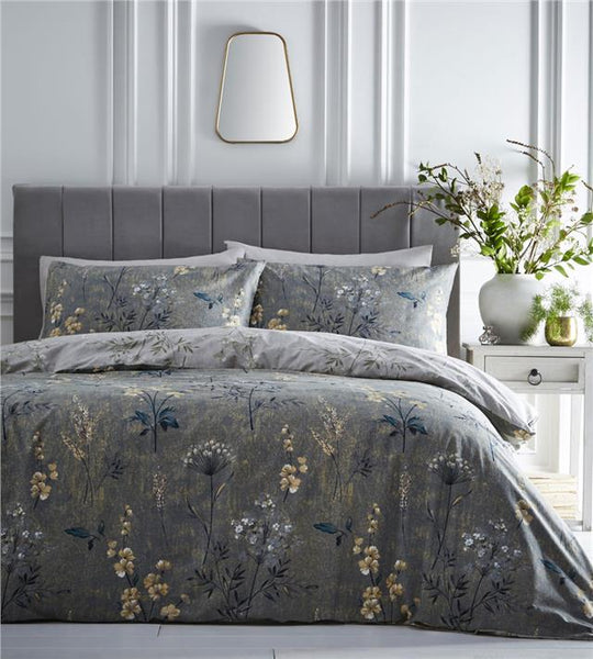 Duvet sets wild woodland flowers quilt cover & pillow cases bedding
