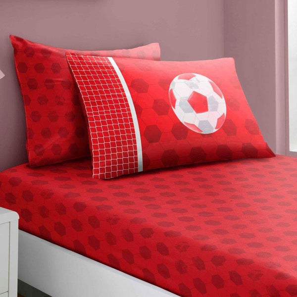 Red football duvet set quilt cover / sheet set / curtains *buy separately