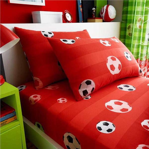 Red football team duvet set quilt cover / sheet set / curtains *buy separately