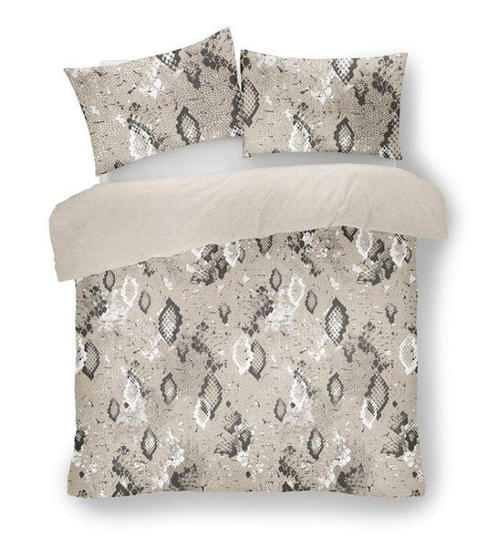 Snake print bedding duvet sets quilt cover & pillow cases animal reptile skin